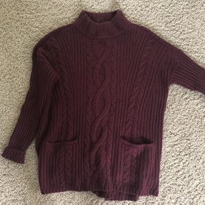 Abercrombie Mock Neck Sweater